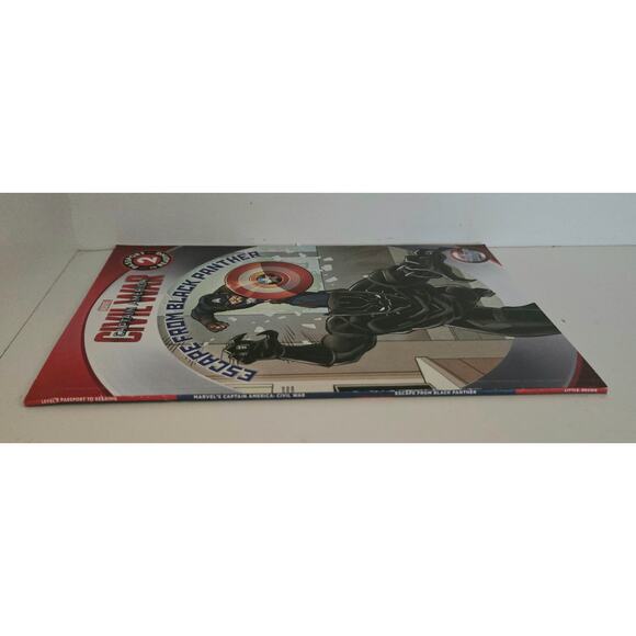 Marvel Captain America Escape from Black Panther Passport to Reading Level 2 - Picture 5 of 10